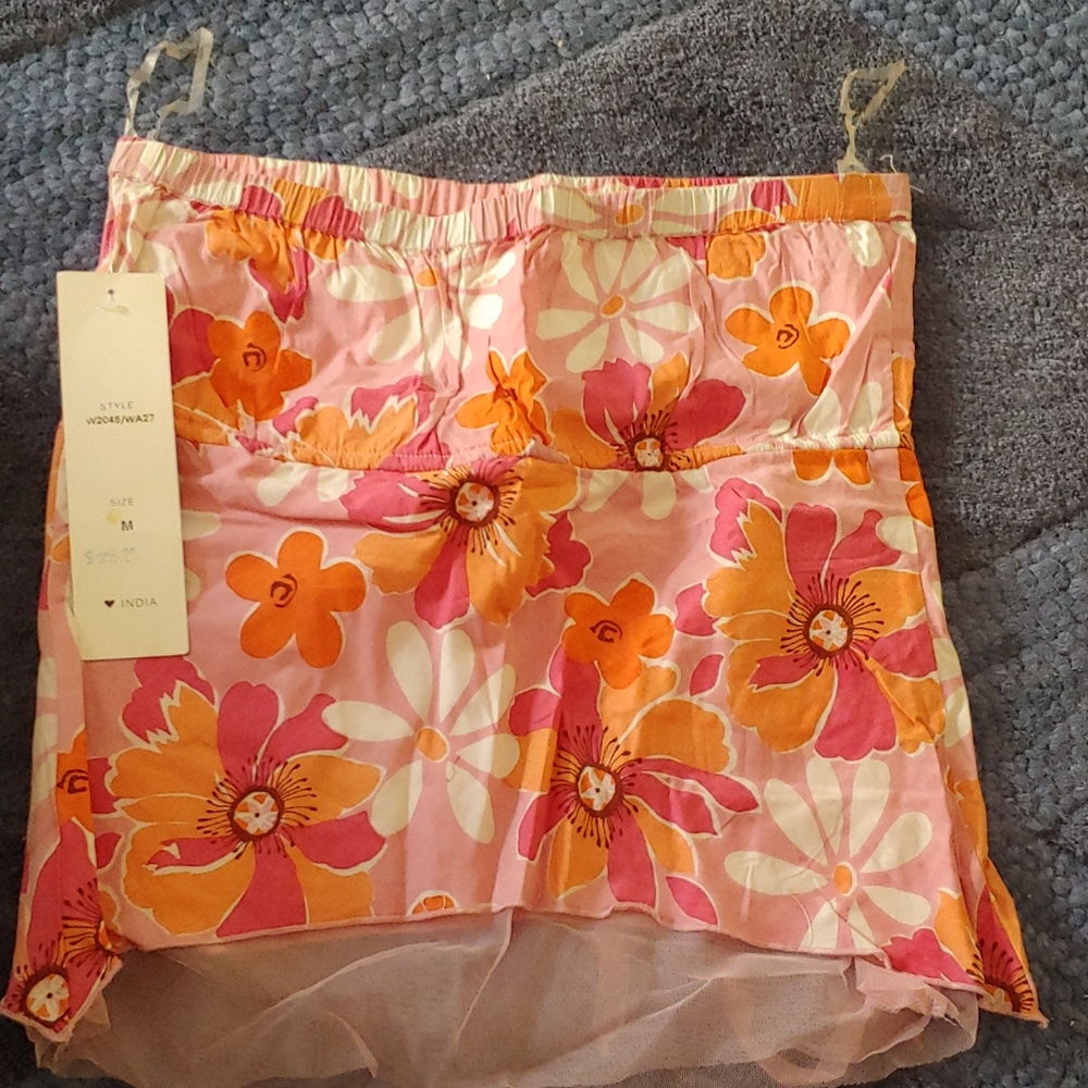 new floral skirt